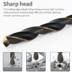 5 PCS 13mm 4341 HSS Black Yellow Twist Drill Steel Plate - 3