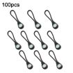 100pcs Luminous Zipper Pulls for Camping & Backpack - Anti-Lost Accessory - 1