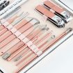 18 in 1 Stainless Steel Nail Clippers & Pedicure Tools Set - 4