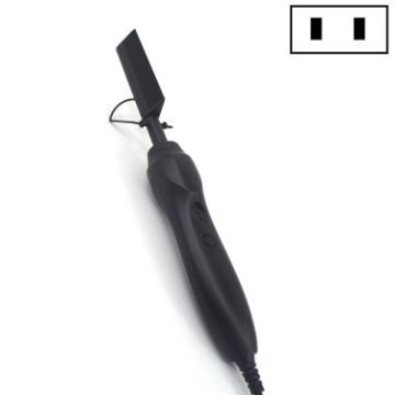 Multifunctional Electric Perm Comb - Dry/Wet Use, Curly/Straight, US Plug - 1
