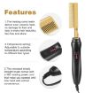 Multifunctional Electric Perm Comb - Dry/Wet Use, Curly/Straight, EU Plug - 6
