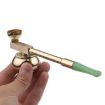 Brass Hookah Water Pipe & Dry Tobacco Rod Filter Pipe - 1