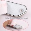 F601 4 PCS Magnetic Car Bracket - Rounded Silver Navigation Holder - 5