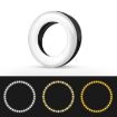 Black LED Beauty Ring Fill Light for Mobile Phone Selfies - 6