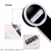 Ring-Shaped Mobile Phone Selfie Fill Light LED Flashlight - White - 3