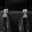 Car Rear Seat Hooks - 3 PCS Multi-Function Diamond-Studded, Gray - 6