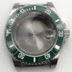 Rolex 2813/8215/2836 Movement Watch Case Stainless Steel Green - 1