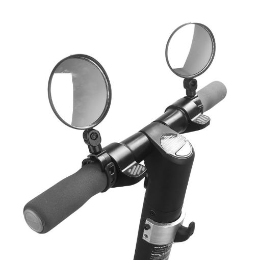 Xiaomi Scooter Rear View Mirror - 2 PCS Round Bicycle Mirrors - 1