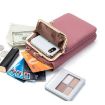 Ladies Mobile Phone Bag Shoulder Messenger Bag Wallet Light Blue H2107 - 5