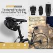 WEST BIKING YP0707249 Black Bicycle Folding Tail Bag Riding Equipment - 3