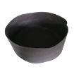 115L Black Felt Planting Barrel - 70x30cm Non-Woven Seedling Bag - 1