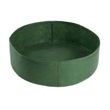 150L Green Felt Planting Barrel - 80x30cm Non-Woven Seedling Bag - 1