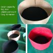 150L Green Felt Planting Barrel - 80x30cm Non-Woven Seedling Bag - 5