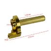 Red CNC Motorcycle Throttle Clamp Hand Grip for Off-Road Vehicle - 3