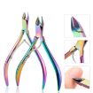7 in 1 Color Titanium Nail Care Tools - Nude Titanium Manicure Set - 3