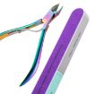 7 in 1 Color Titanium Nail Care Tools - Nude Titanium Manicure Set - 5