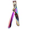 French U-Shaped Stainless Steel Nail Knife - Colorful Titanium 2 - 1