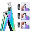 French U-Shaped Stainless Steel Nail Knife - Colorful Titanium 2 - 7
