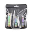 Black Titanium Nail Shear Exfoliating Manicure Tool - Small Flat - 7