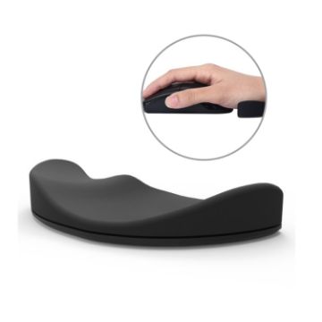 Silicone Wrist Support Mouse Pad - Right Hand Mobile Palm Rest Office - 1
