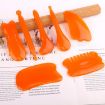 Resin Yellow Ingot Board Massage Facial Stick Acupuncture Pen - 2
