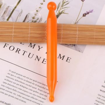 Resin Yellow Point Stick Massage Facial Shave Board Acupuncture Tool - 1