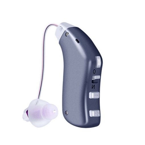 G28 Right Ear Hearing Aid Sound Amplifier - Blue for Seniors - 1
