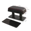 Universal Car Arm Handle Seat Left Elbow Tray Leather Armrest Box - 3