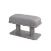 Universal Gray Leather Car Arm Handle Seat Left Elbow Tray Armrest Box - 1