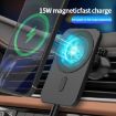 N16 10W Orange Magsafe Magnetic Wireless Charger & Phone Holder - 3