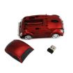 Car Shape Wireless Mouse Red - CM0010B 1200 DPI 3-Keys - 6