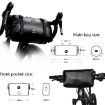 Rhinowalk X21998 12L Waterproof Front Hanging Cycling Bag - Black - 3