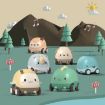 Cute Puppy Pull Back Car Toy - Mini Puzzle Inertia Car for Kids - 2