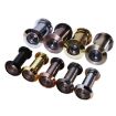2 PCS Security Door Cat Eye HD Lens 200 Wide-Angle 16mm Black - 2