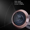 2 PCS Security Door Cat Eye HD Lens 200 Wide-Angle 16mm Black - 4