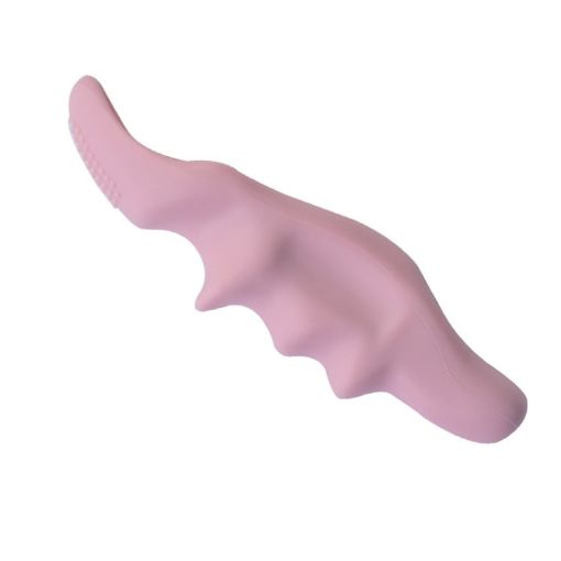 Silicone Thumb Bump Massager - Muscle Relaxation Fascia Device, Pink - 1