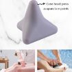 Silicone Thumb Bump Massager - Quadratic Pink Muscle Relaxation Device - 5