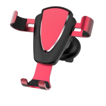 Multifunctional Mobile Phone Holder for Car Air Outlet - Pleasant Red - 1