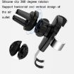 Multifunctional Mobile Phone Holder for Car Air Outlet - Pleasant Red - 4