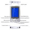 24-Mode Digital Pulse Massager, Whole Body Therapy, US Plug, Silver - 4