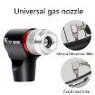 Bicycle CO2 Portable Mini Pump - Silver | Compact Bike Tire Inflator - 6