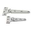 Thickened Stainless Steel T-Shaped Hinge for Cabinet Glass Door 151x75x4.5mm - 2