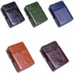 Men's PU Leather Retro Lighter Cigarette Box - Apricot - 2