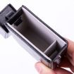 Men's Brown PU Leather Retro Lighter Cigarette Box - 3