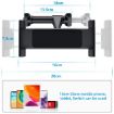 Car Seat Telescopic Bracket - Rear Pillow Phone Holder, Black Upgrade 06 - 3