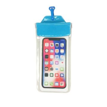 Waterproof Phone Bag 2 PCS PVC Touch Screen TPU for Swimming (Blue) - 1