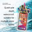 Waterproof Phone Bag 2 PCS PVC Touch Screen TPU for Swimming (Blue) - 7
