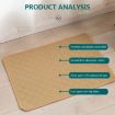 Waterproof Car Pet Pad 100x67cm for Cats & Dogs - Light Grey Carpet - 3
