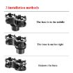 SHUNWEI SD-1038 Dual-Hole Car Cup Holder for Cola & Vacuum Flask - 5