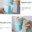 Magnetic Suction Mouthwash Cup & Toothbrush Rack Set (Green) - 5